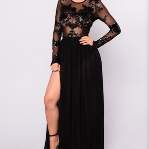 Sequin Maxi Dress